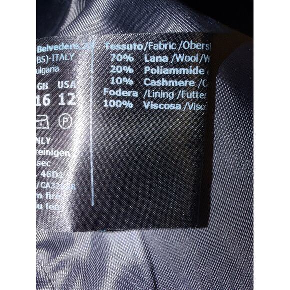 Cinzia Rocca Wool & Cashmere Coat NEW NWT sz12 - Picture 14 of 16